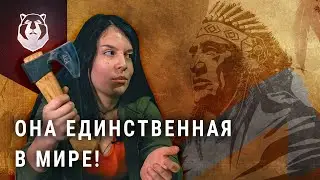 ЕДИНСТВЕННАЯ В МИРЕ женщина которая кует топоры!