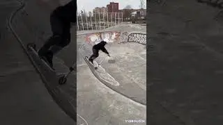 комбо трюк скейт парк