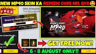 FREE FIRE REDEEM CODE TODAY 8 AUGUST | FF REWARDS REDEEM CODE | FF REDEEM CODE TODAY 8 AUGUST