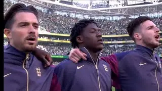 Republic of Ireland vs England National Anthem - UEFA Nations League 2024/25