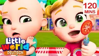 Leckeres Gemüse 🥕 | Kinderlieder für Kleinkinder | Little World Deutsch