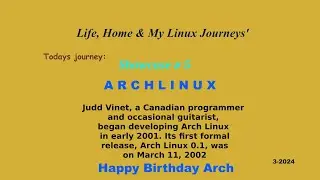 Showcase #5 Arch Linux My Favorite