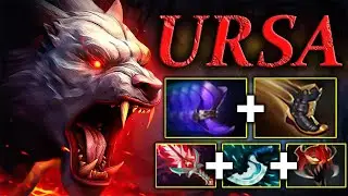 URSA BOUGHT 2BOOTS IN RANK - DOTA2