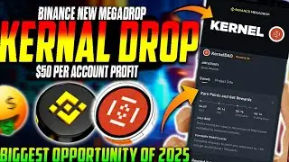 Binance New Megadrop KERNELDAO Participation Step By Step Guide Hindi 😍| KERNEL Megadrop Binance 🔥