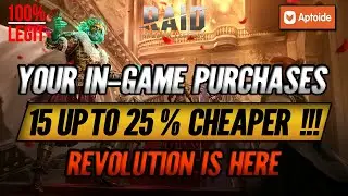 YOUR PURCHASES ARE NOW 15 TO 25% CHEAPER WITH APTOIDE ON RAID SHADOW LEGENDS