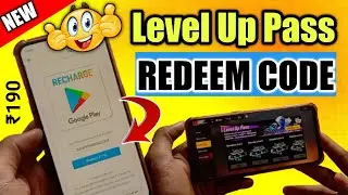190 Rupaye Ka Redeem Code Se Level Up Pass Kaise Le - Redeem Code Se Level Up Pass Kaise Karen 2021