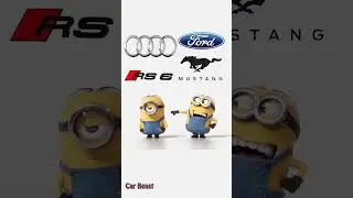 Mustang vs Audi Rs6 minion style fun
