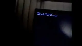 HBVTC is Compressed, Press CTRL+ALT+DEL to Restart (Can't Restore Computer)