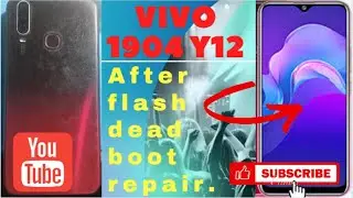 Vivo 1904 Y12 after flash dead boot repair solution 100% working 2021( BY hydra mtk tool..)