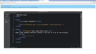 How to use brackets to make a website