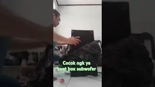 umboxing box speker tembolok 12 inchi