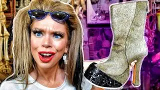 HORSE HOOF Shoes?!- Alexander McQueen Runway Shoe Unboxing! (The Most Extreme Shoes I Own?)