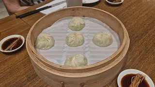 ПЕЛЬМЕНИ IN TAIWAN - ДЕГУСТАЦИЯ. Робот Официант. Restaurant DIN TAI FUNG. Kaohsiung. Hanshin