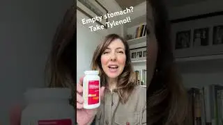 Can’t decide what pain med to take on an empty stomach?
