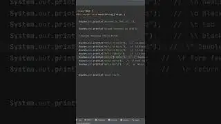 Escape Sequence in Java|Code in|#java #tutorial #intellij #shorts