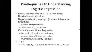 1.Logistic Regression – Prerequisites for Playlist
