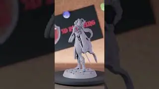 Tiefling 5e | DnD Female Tiefling Bard Miniature 