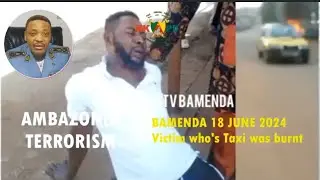 Amba boys Burn 🔥 down taxis in Che Streets #Bamenda // United Nations 🇺🇳 Blast Amba boys and leaders