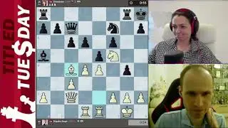 шахматы ОЙ. ОЙ МАМА! Сергей Жигалко - Александра Костенюк
