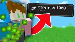 Minecraft but Experience Gives You Strength...