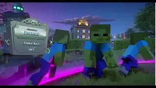 Minecraft Zombies in PVZ GW2