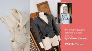 Vlog 06 - Mi proceso creativo diseñando una chaqueta inspirada en Vivienne Westwood 🌸 ENG SUBS 🌸