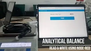 How to Integrate Vibra Analytical Balance with Node-RED for Real-Time Data Display