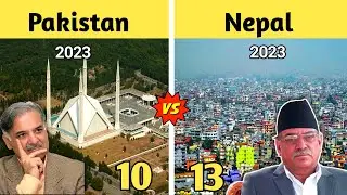 Nepal🇳🇵vs Pakistan🇵🇰 Country Comparison ❓2023-Pakistan Vs Nepal Full Comparison By Youthpahadi 2023