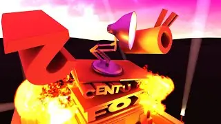 Pixar lamp destroys 20th century fox logo 