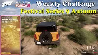 Forza Horizon 5 - Weekly Challenge Autumn Forzathon with 2021 Ford Bronco | Xbox Series Gameplay