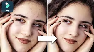 Convert ROUGH SKIN Video to SMOOTH SKIN Video in Filmora 12