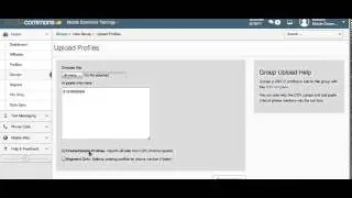 Create Uploaded Groups