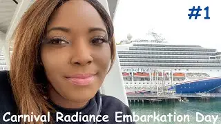 Carnival Radiance Embarkation Day, Lunch, Sail Away Party, Karaoke (Solo Cruise)