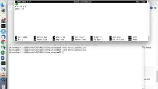 Python - types of errors and how to fix them