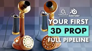 Creating Your First High Quality 3D Prop | Trailer