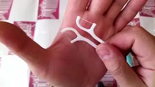 Пластиковые зубочистки с нитью с AliExpress
