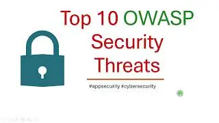Top 10 OWASP Threats #appsecurity #softwaresecurity #codefarm
