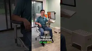 The 2nd DIY Recliner Workstation prototype design with Sihoo S100 ergonomic office chair