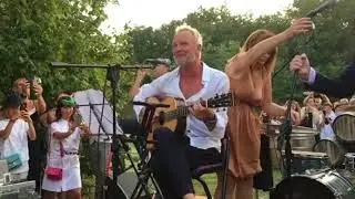 Sting live - Englishman in New York