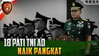 18 Perwira Tinggi TNI AD Naik Pangkat | Kartika Channel⁣