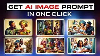 Generate AI IMAGE Prompt from your Folktale Story Script in One Click #africanfolktales