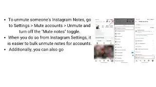 How to Unmute Notes on Instagram