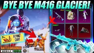 😍BGMI FROZEN KINGDOM 2.0 UPDATE IS HERE || PUBGM REMOVED FREE M416 GLACIER || HOW TO GET FLYING CART