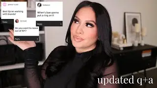 Q&A + Holiday Gold Makeup Look + New Favorite Perfume | RositaApplebum 2022