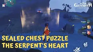 How to Open Sealed Chest The Serpent's Heart | Evernight Whitenight Puzzle INA & ENGSUB