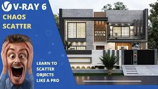 V-Ray 6 Scatter | Chaos Scatter | Learn to Scatter Objects like a Pro