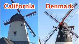 A cute Denmark 🇩🇰 town in sunny #california  #solvang  #denmark #travel #europe