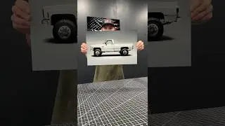 Old School Chevy Metal Print