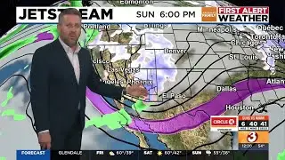 First Alert on Sunday for winter weather in Arizona