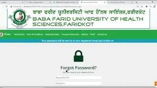 Bfuhs Login Issue Solution